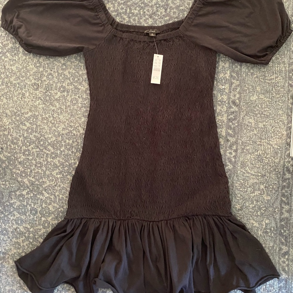J crew ruched dress